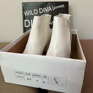 Wild Diva Booties New With Box